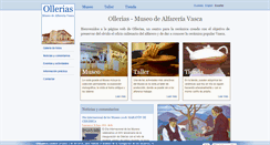 Desktop Screenshot of euskalzeramika.com